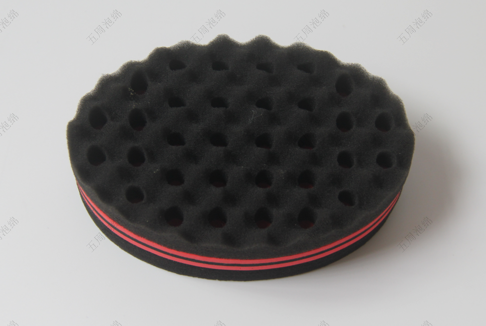 圓形多孔海綿內(nèi)襯：小型圓柱部件的 “批量緩沖站”