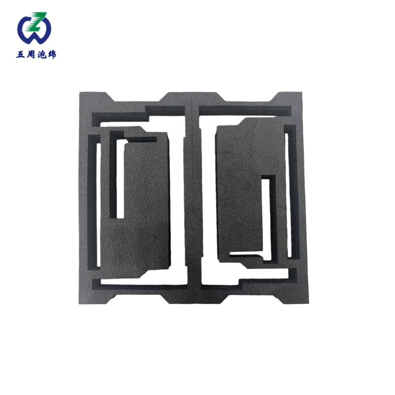 雙件電子設(shè)備導(dǎo)電珍珠棉內(nèi)襯：防靜電 + 全包裹防護(hù)