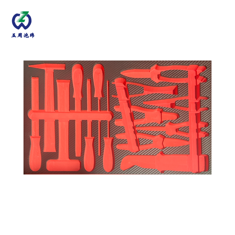 紅色工具套裝 EVA 內(nèi)襯：高強(qiáng)度支撐的工業(yè)防護(hù)方案