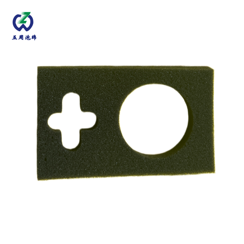 十字 + 圓形雙槽海綿內(nèi)襯：特殊結構部件的精準防護載體