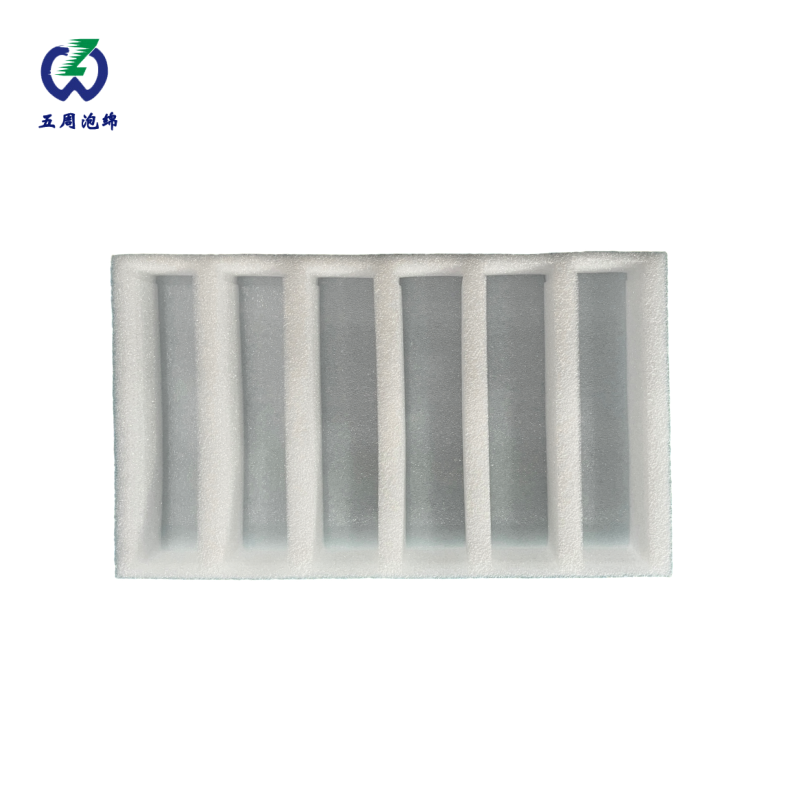 六槽長條形珍珠棉托盤：精密長件的批量高效防護(hù)方案