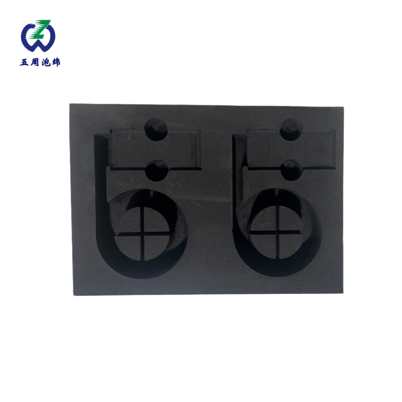 黑色雙槽組件 EVA 內(nèi)襯：對(duì)稱布局的批量防護(hù)方案