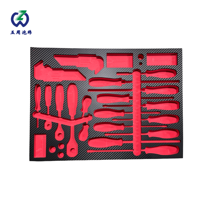 紅色多功能工具 EVA 內(nèi)襯：全品類收納的工業(yè)方案