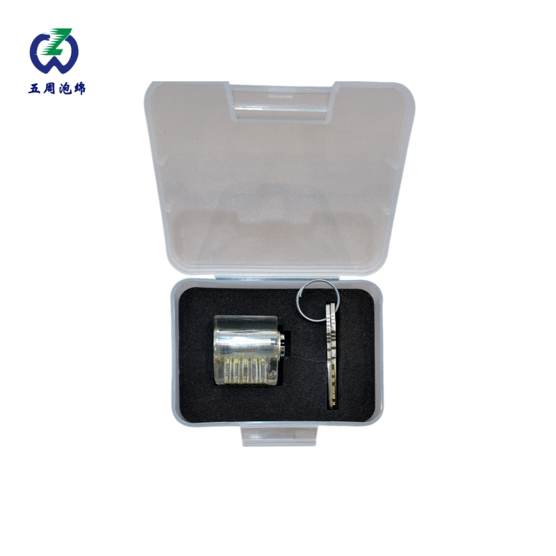 黑色鎖芯配件 EVA 內(nèi)襯：精密器件的小型防護方案