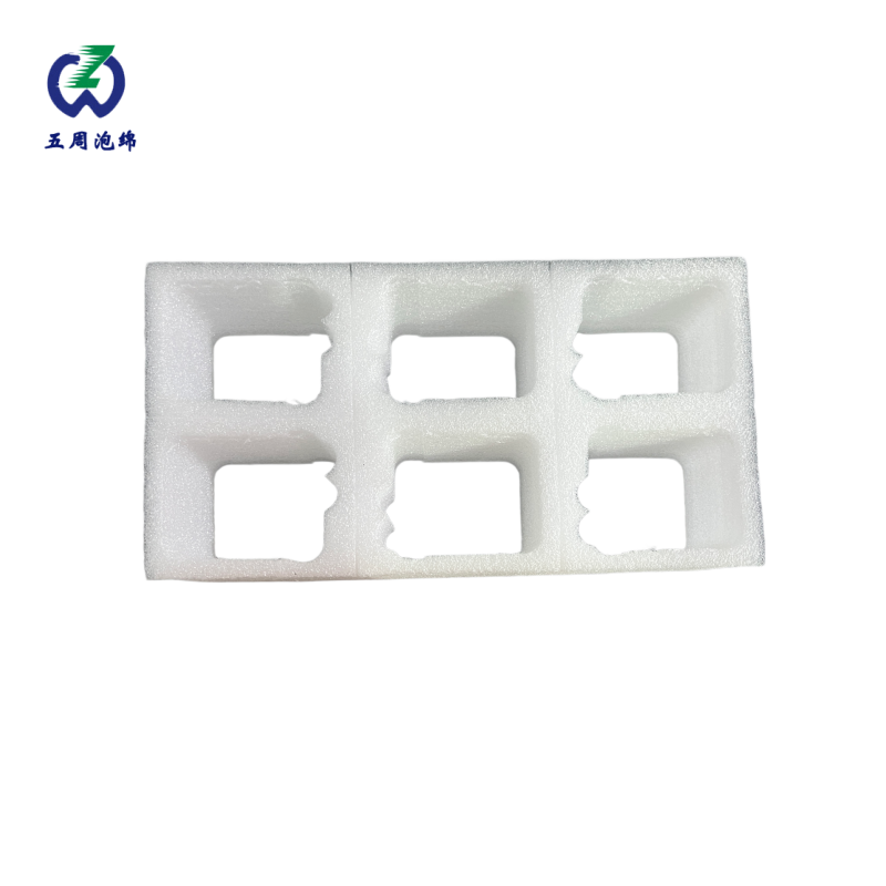 六格異形白色珍珠棉內(nèi)襯：多件裝產(chǎn)品的標(biāo)準(zhǔn)化防護(hù)方案