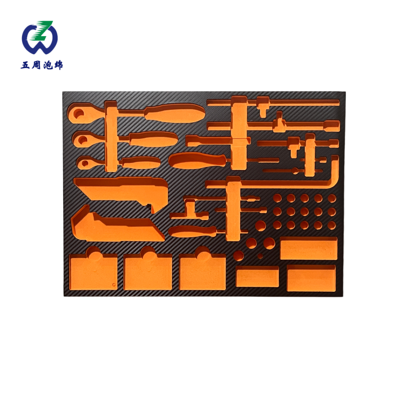 橙色精密工具組套 EVA 內(nèi)襯：多功能工具的分類(lèi)收納方案
