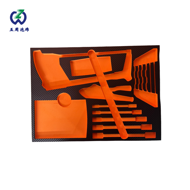 橙色異形工具套裝 EVA 內(nèi)襯：特殊工具的定制化防護(hù)方案