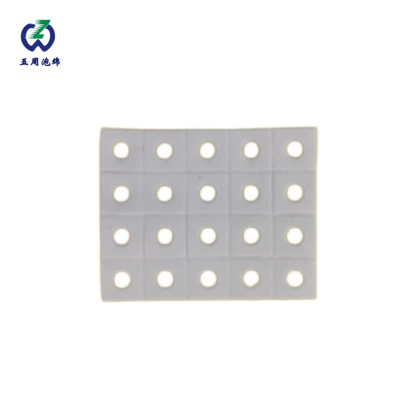 白色網(wǎng)格圓孔 EVA 泡棉墊：小型零件的批量防護(hù)方案