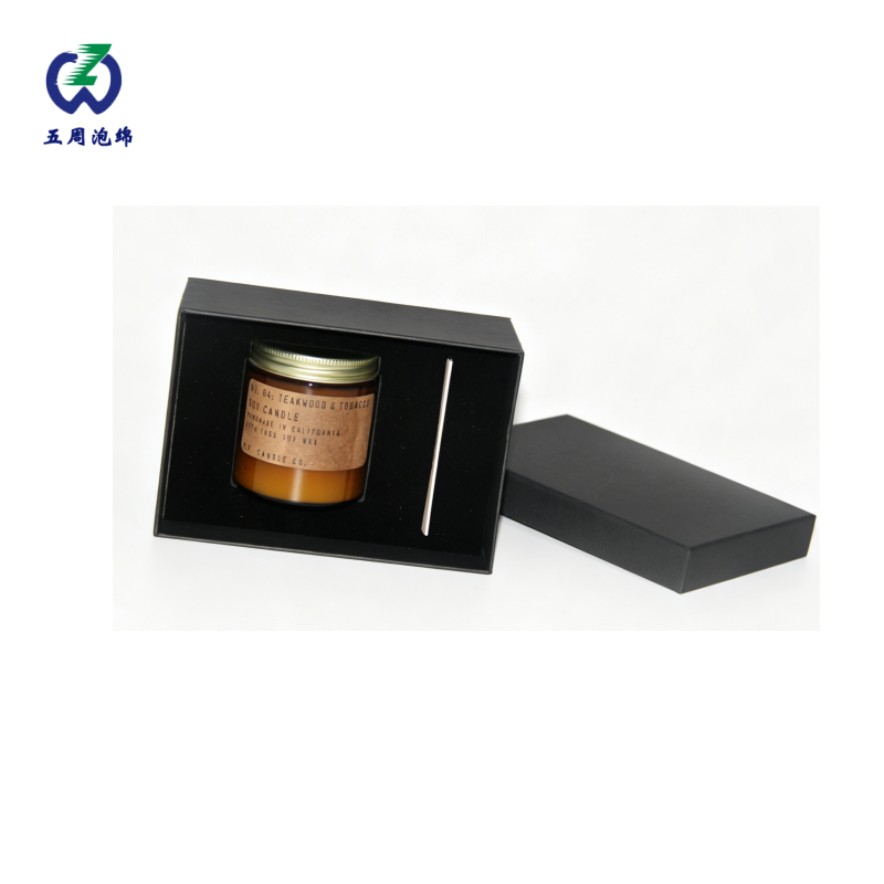黑色香薰蠟燭 EVA 內(nèi)襯：輕奢禮品的精致防護方案